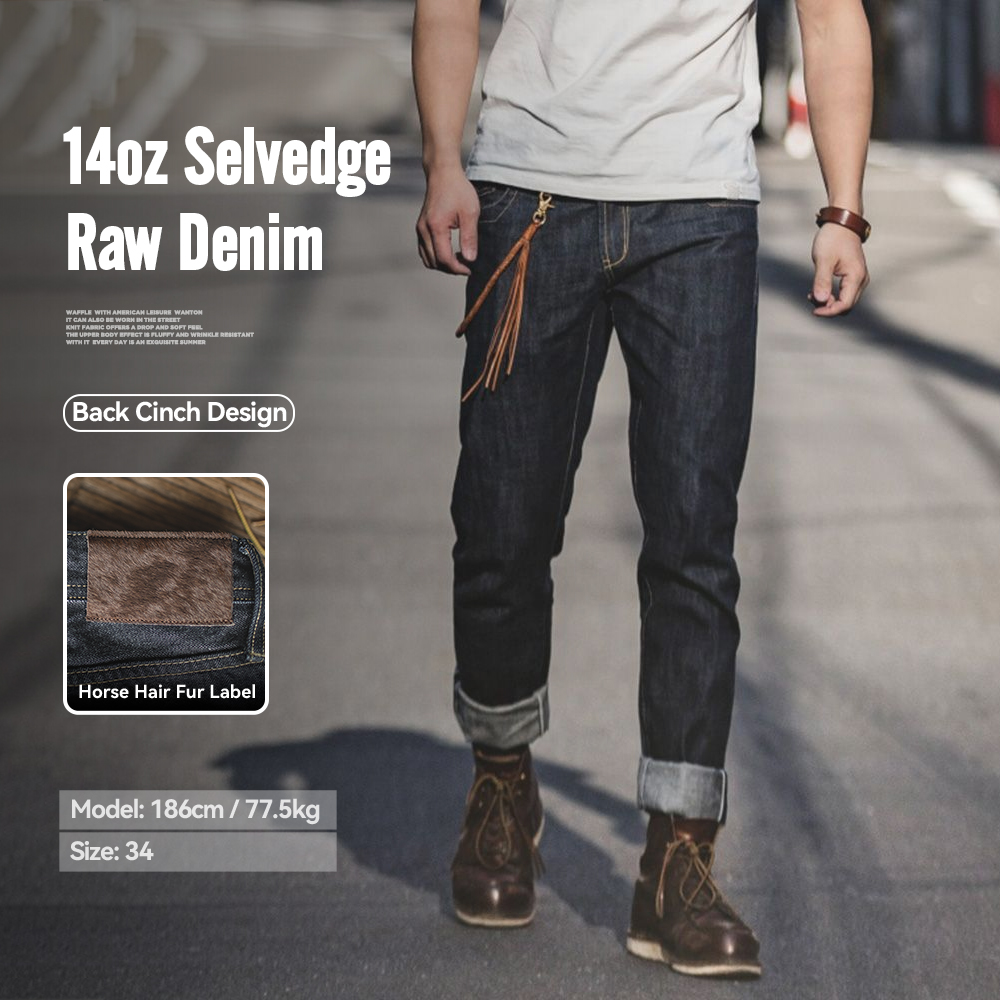 Levis Jeans 501 - Celana Jeans Denim Mentah Vintage Maden