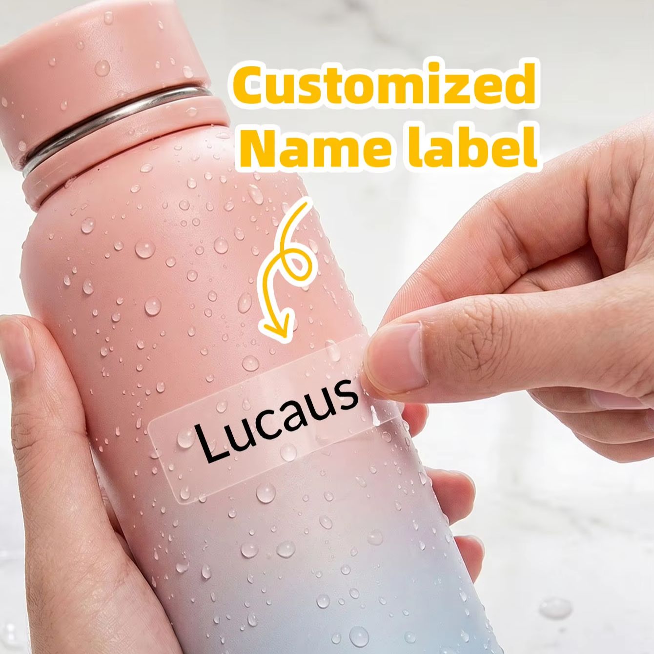 1-300PCS Stiker Nama Kustom ya - Personalized Name Box ulasan dan harga