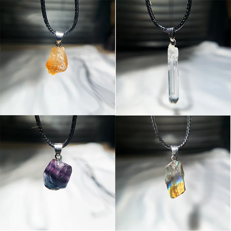 Kalung batu permata Amethyst N - Birth Flower Necklace ulasan dan harga