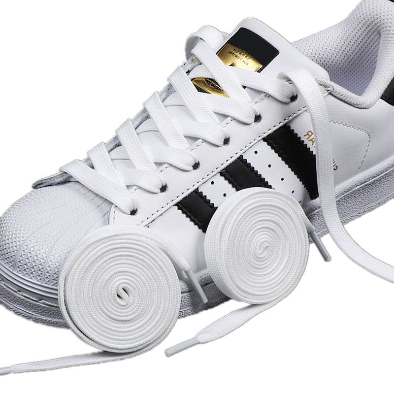 1 pasang tali sepatu hitam put - Adidas Shoes Superstar ulasan dan harga