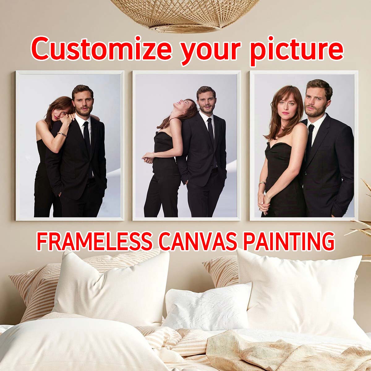 Lukisan Kanvas Cetak Kustom Da - Pet Portrait Custom ulasan dan harga
