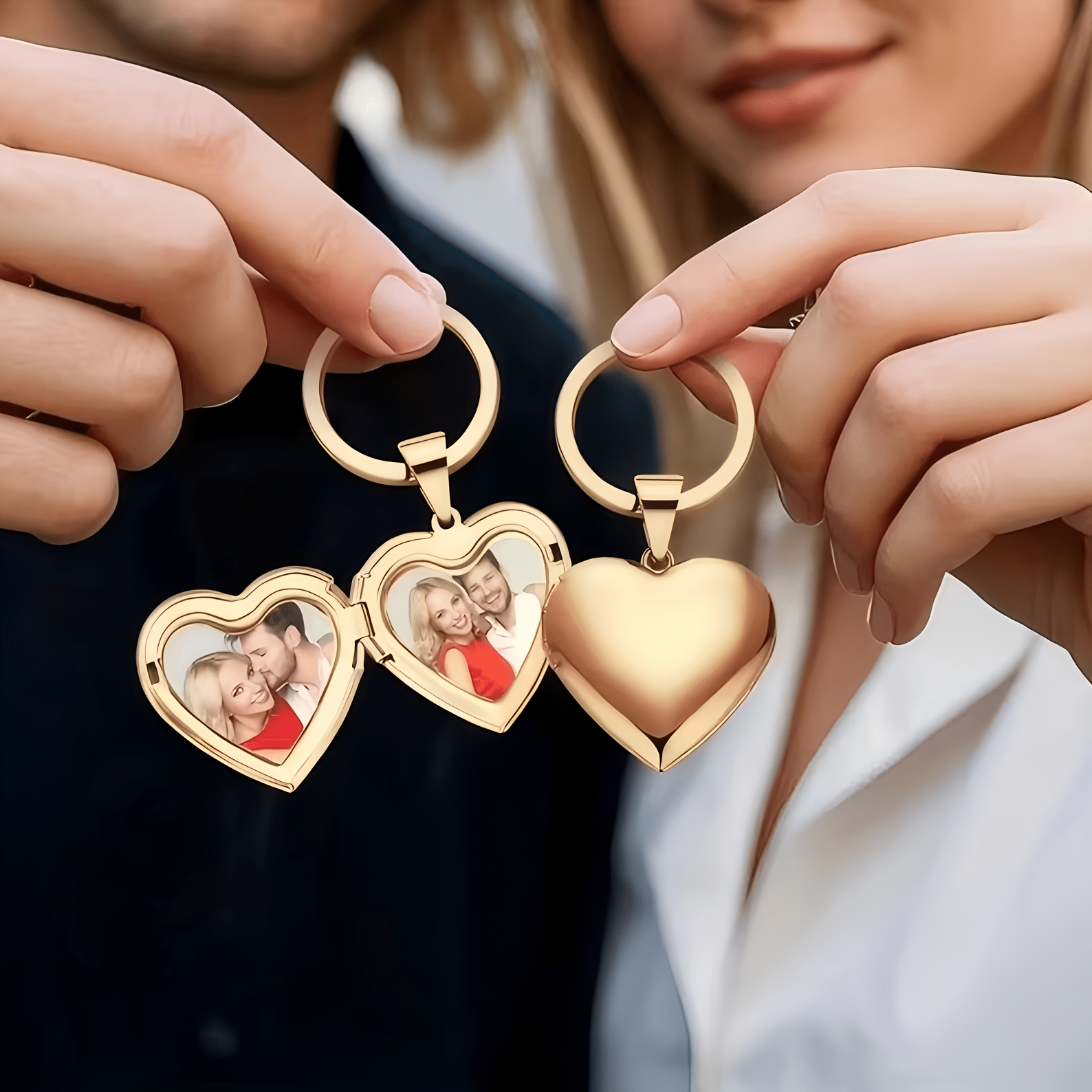 Gantungan Kunci Bingkai Foto B - Initial Ring Custom ulasan dan harga