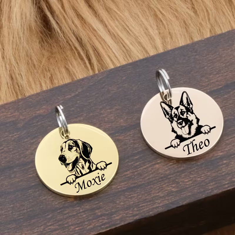 Kalung Anti-Hilang untuk Anjin - Pet Portrait Custom ulasan dan harga